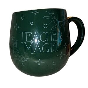 Green Ceramic Mug - Teacher Magic